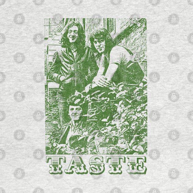 Rory Gallagher - Taste / Vintage Look Fan Design by DankFutura